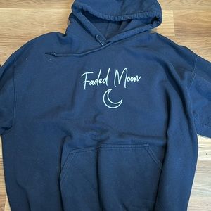 Faded moon sweatshirt